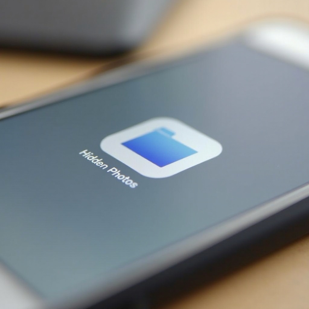 како видети скривене слике на iPhone
