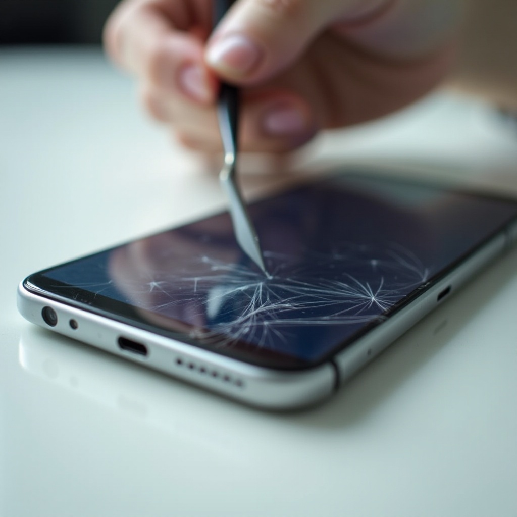 kako popraviti ogrebani ekran na telefonu