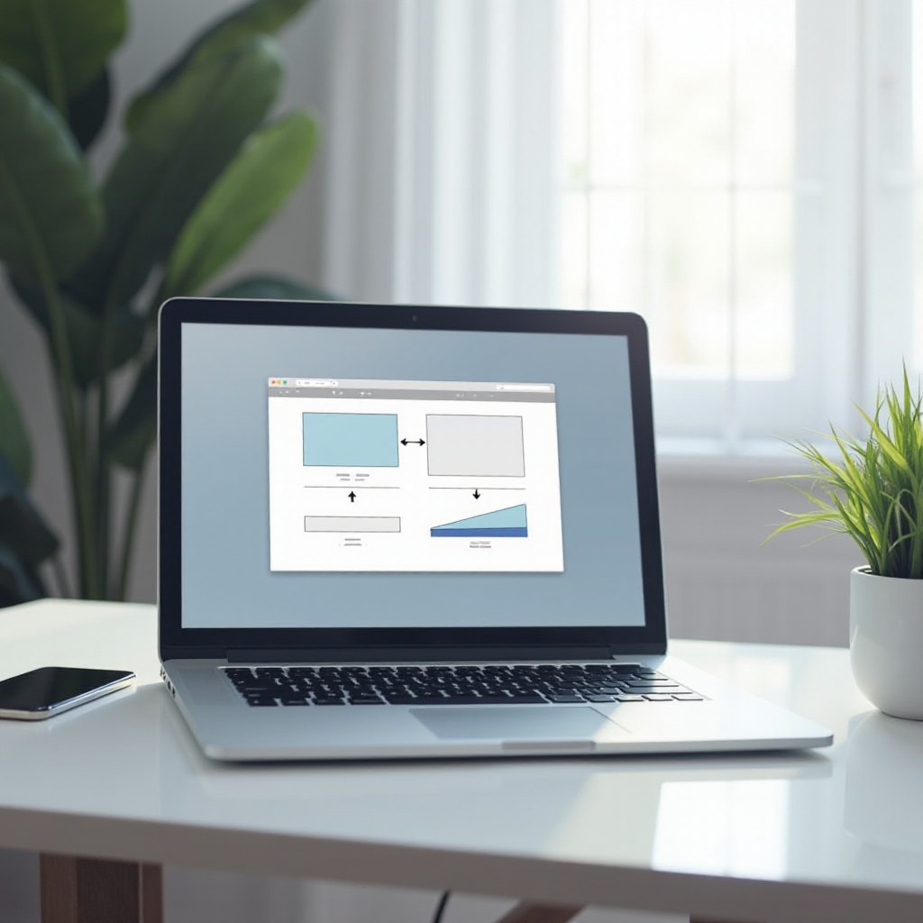 как увеличить экран на ноутбуке
