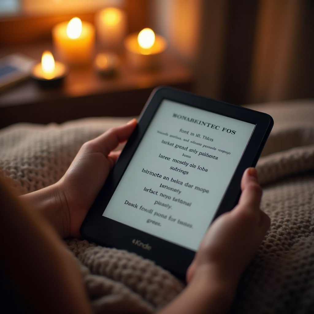 додај фонтове у kindle