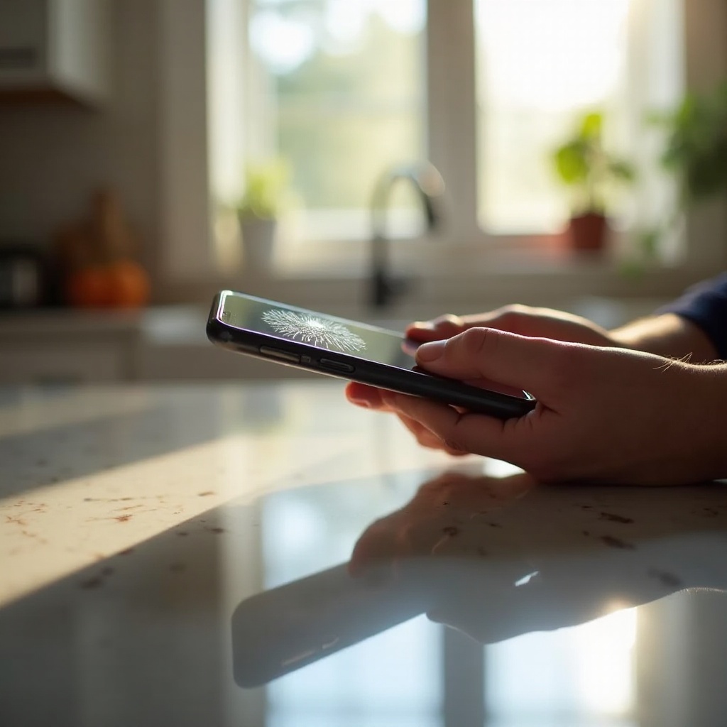 jak opravit poškrábaný displej telefonu