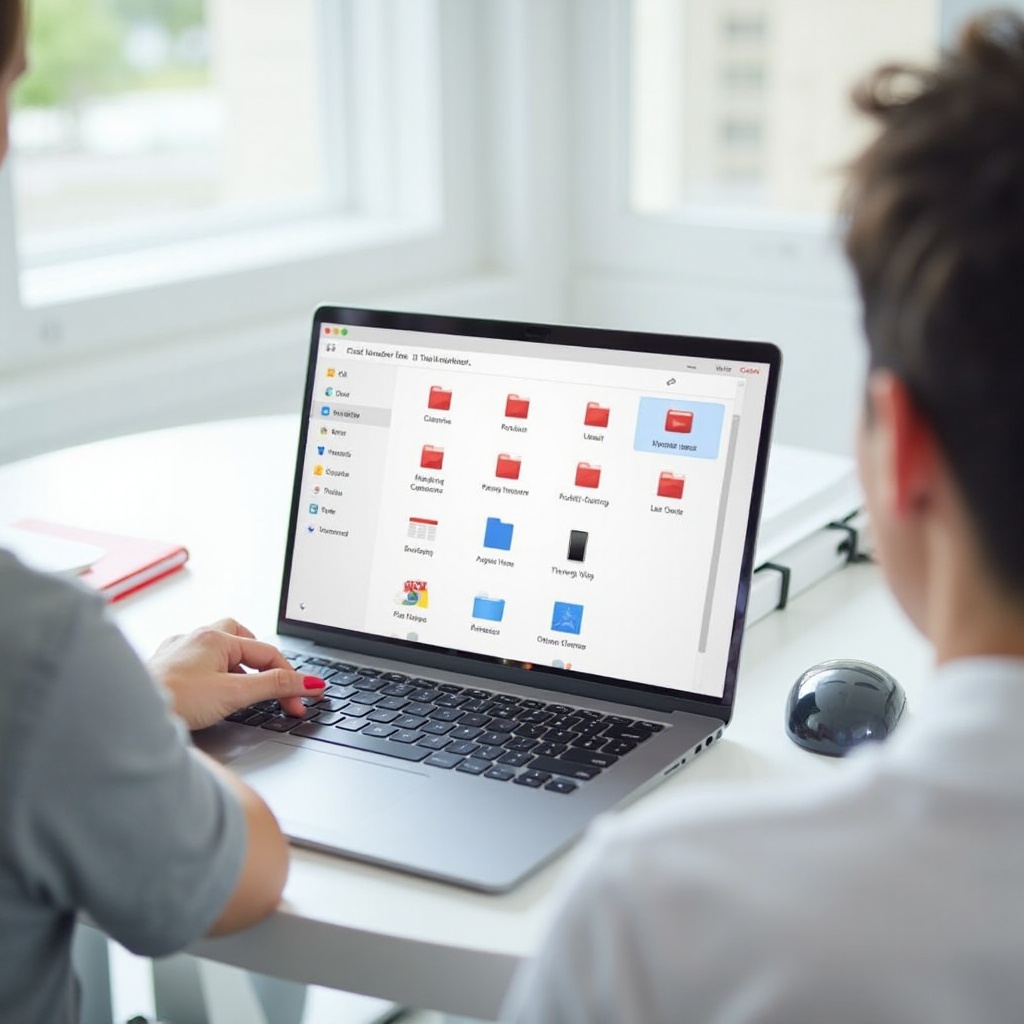 jak uzyskać dostęp do pobranych plików na Chromebooku